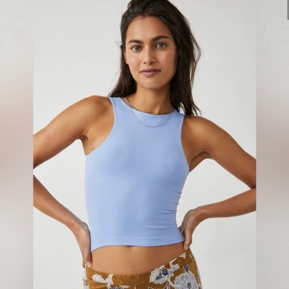 Free People Knit Clean Lines High Neck
Sleeveless Camisole